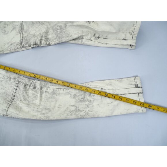 Maje Downtown Denim Skinny Jeans Quilted Pattern Zip Ankle Slim Size 38 (US M) - Picture 9 of 9